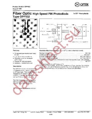 OPF397C datasheet  